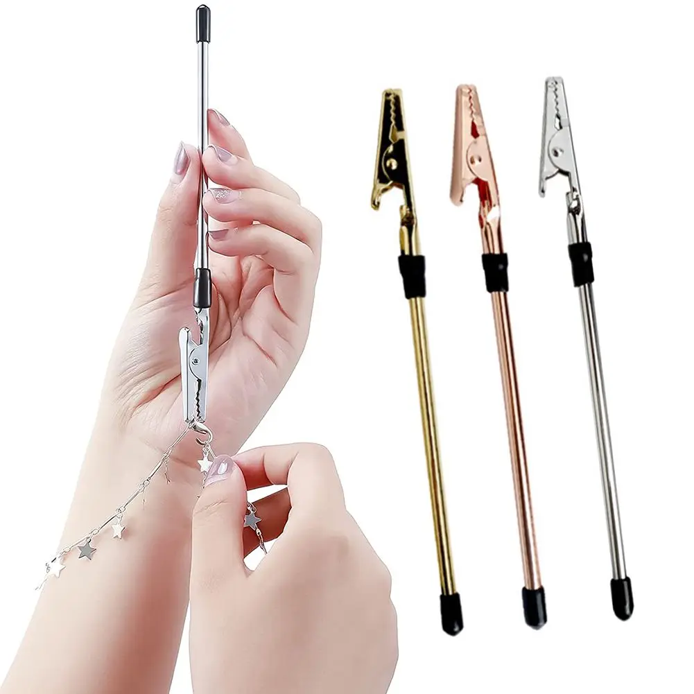 Jewelry Making Watches - ブレスレットツールジュエリーヘルパープライヤークリップ機器 DIY ネックレス時計クラスプと閉鎖用品製造キット