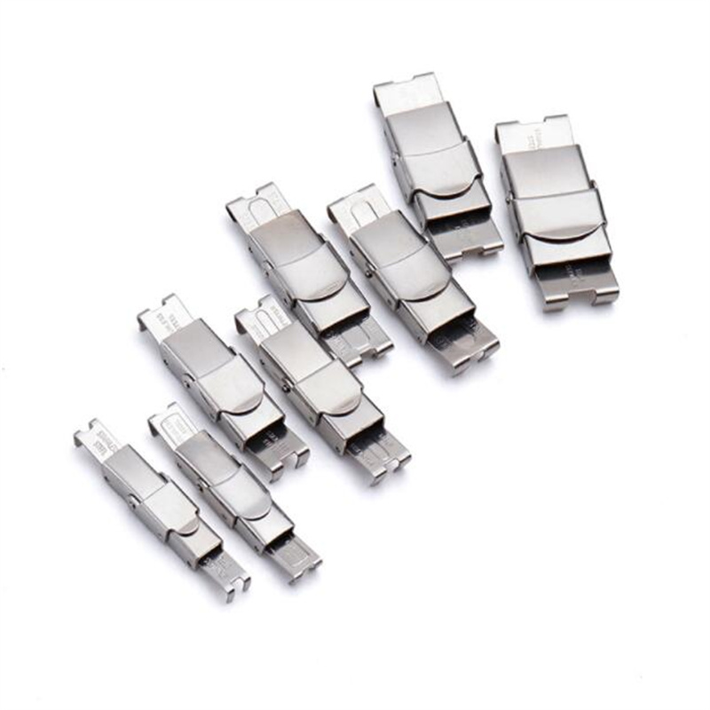Jewelry Making Watches - 10 個ステンレス鋼クラスプロックコネクタピースビーズレザーコードブレスレット時計ジュエリーメイキング DIY 用品アクセサリー