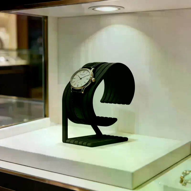 Jewelry Store For Watches - 高級大理石製腕時計スタンド 2本用 安定したベース ジュエリーオーガナイザー ジュエリーストアカウンター用