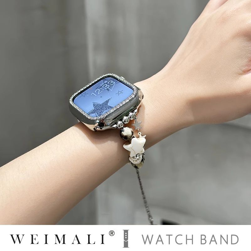 コンクシェルスターフィッシュビーズブレスレットストラップ i - Jewelry Making Watches のレビューと価格
