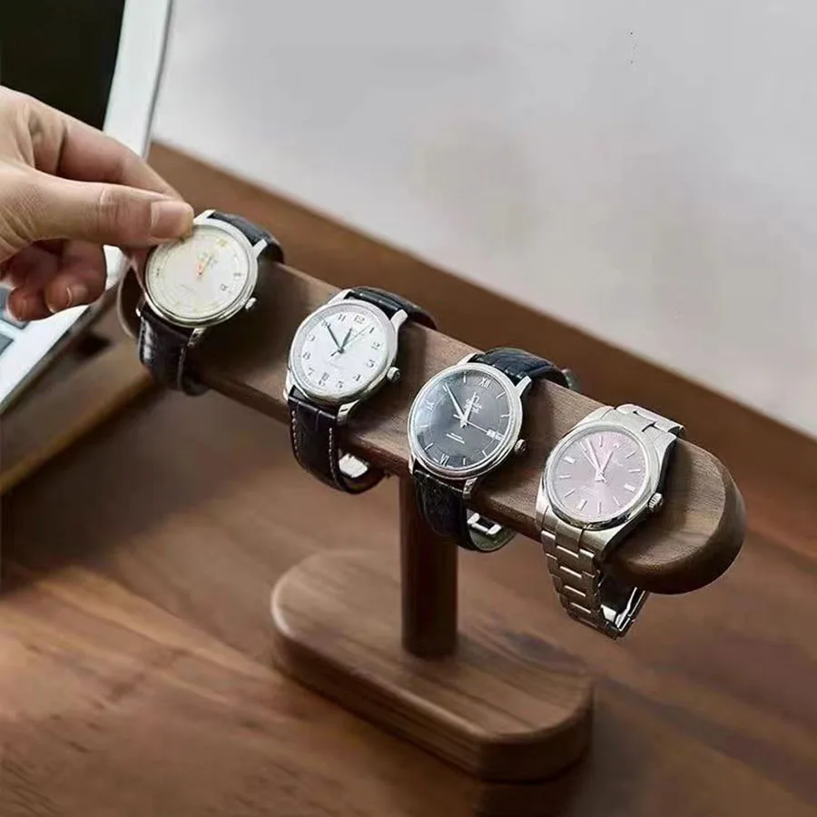 創造的な無垢材ウォールナット製ジュエリーブレスレット腕時計収 - Jewelry Store For Watches のレビューと価格