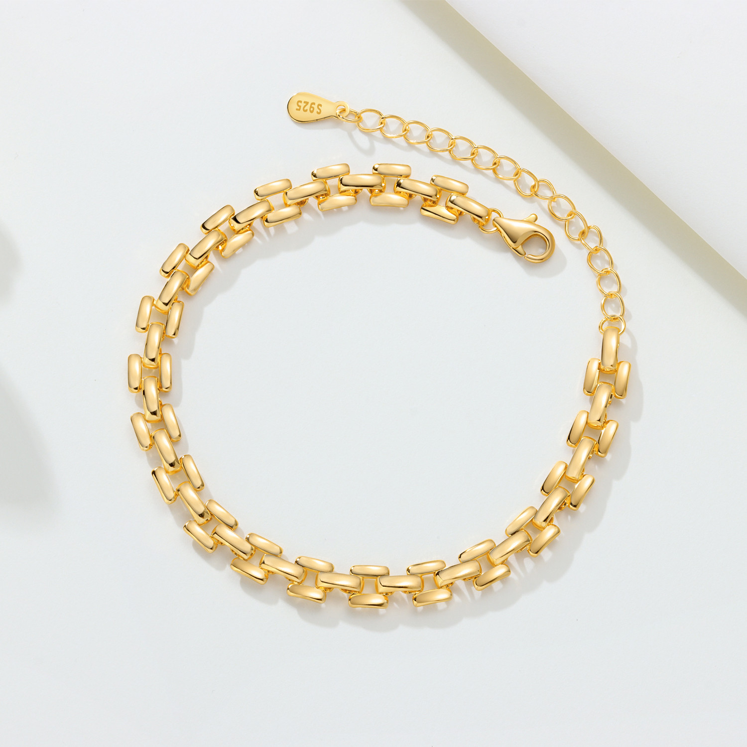 MISEFF S925 スターリングシルバーブレスレットチェ - Vintage Jewelry Watches Women のレビューと価格