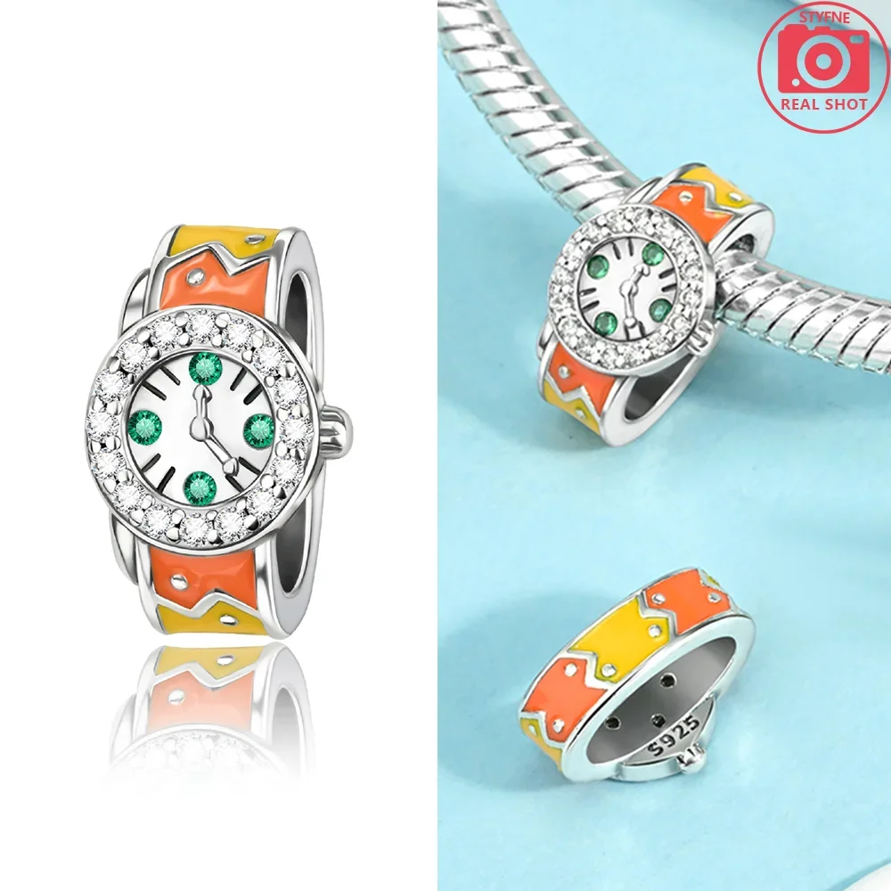 オリジナル封筒ハートスノーフレーク時計マジックハット 925 - Jewelry Making Watches のレビューと価格