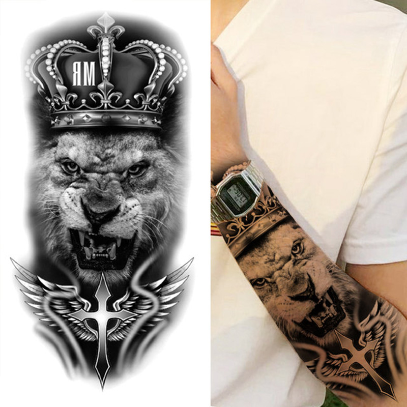 男性と女性のための一時的な入れ墨のステッカー,大きな虎,ライ - Wolf Jewelry & Watches Tampa Reviews のレビューと価格