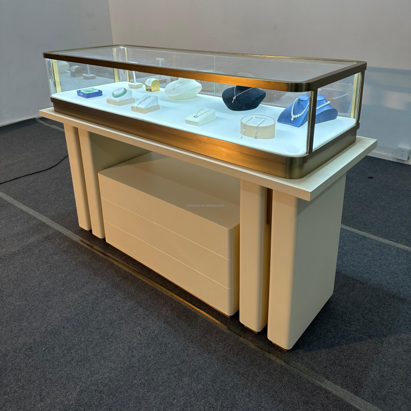 カスタムステンレス製ジュエリーウォッチディスプレイテーブルシ - Jewelry Store For Watches のレビューと価格