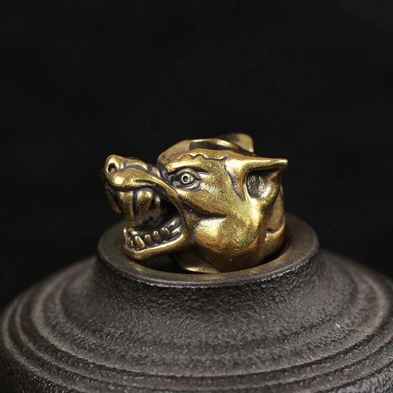 オオカミの彫刻,真ちゅう製のパラコードビーズ,手作りのストラ - Wolf Jewelry & Watches Tampa Reviews のレビューと価格