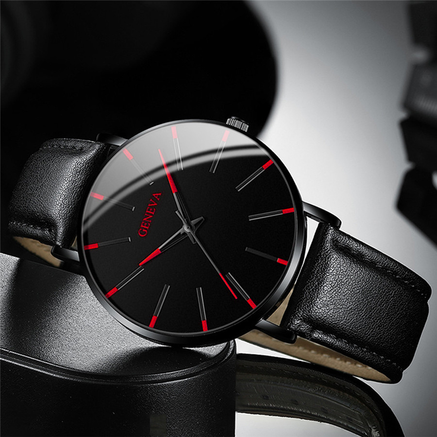 4 個のファッション超薄型ダイヤルメンズビジネス腕時計ジュエ - Jewelry Type Watches のレビューと価格