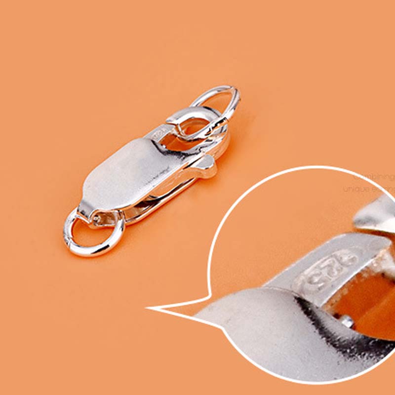 本物の純粋なソリッド925スターリングシルバーロブスタークラ - Sterling Silver Ring のレビューと価格