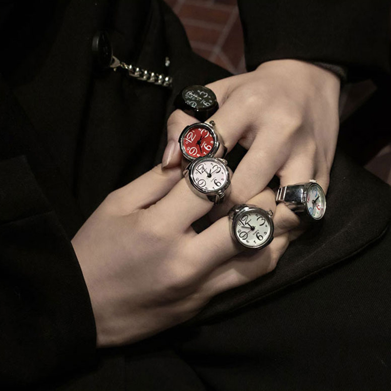 Wlp-男性と女性のためのヴィンテージパンクミニウォッチ,ヒ - Vintage Jewelry Watches Women のレビューと価格