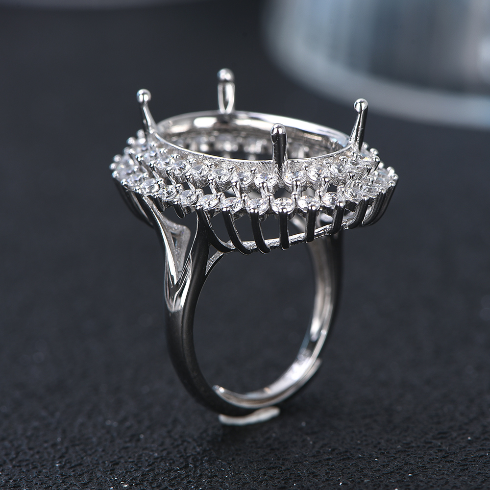 13x18mm S925 スターリングシルバー リング ペン - Sterling Silver Ring のレビューと価格