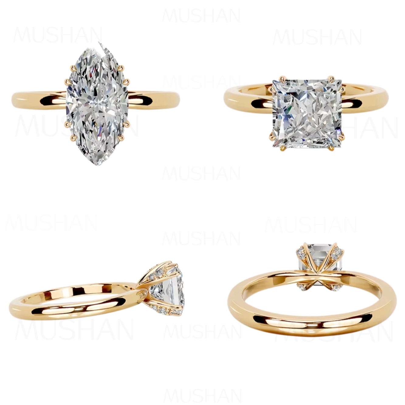MUSHAN特注ジュエリー 925スターリングシルバーリング - Sterling Silver Ring のレビューと価格