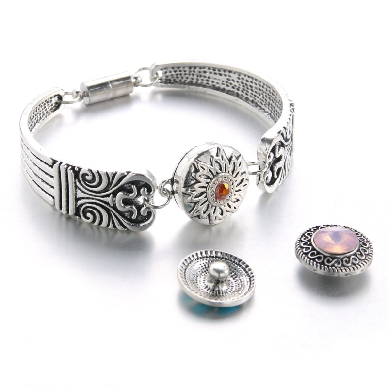 2018マグネットボヘミアンは、女性の宝石スナップジュエリー - Vintage Jewelry Watches Women のレビューと価格