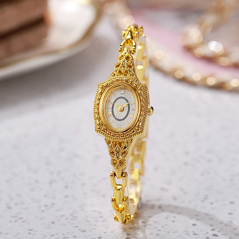 レトロバレル型女性用腕時計 ニッチヴィンテージランプブレスレ - Vintage Jewelry Watches Women のレビューと価格