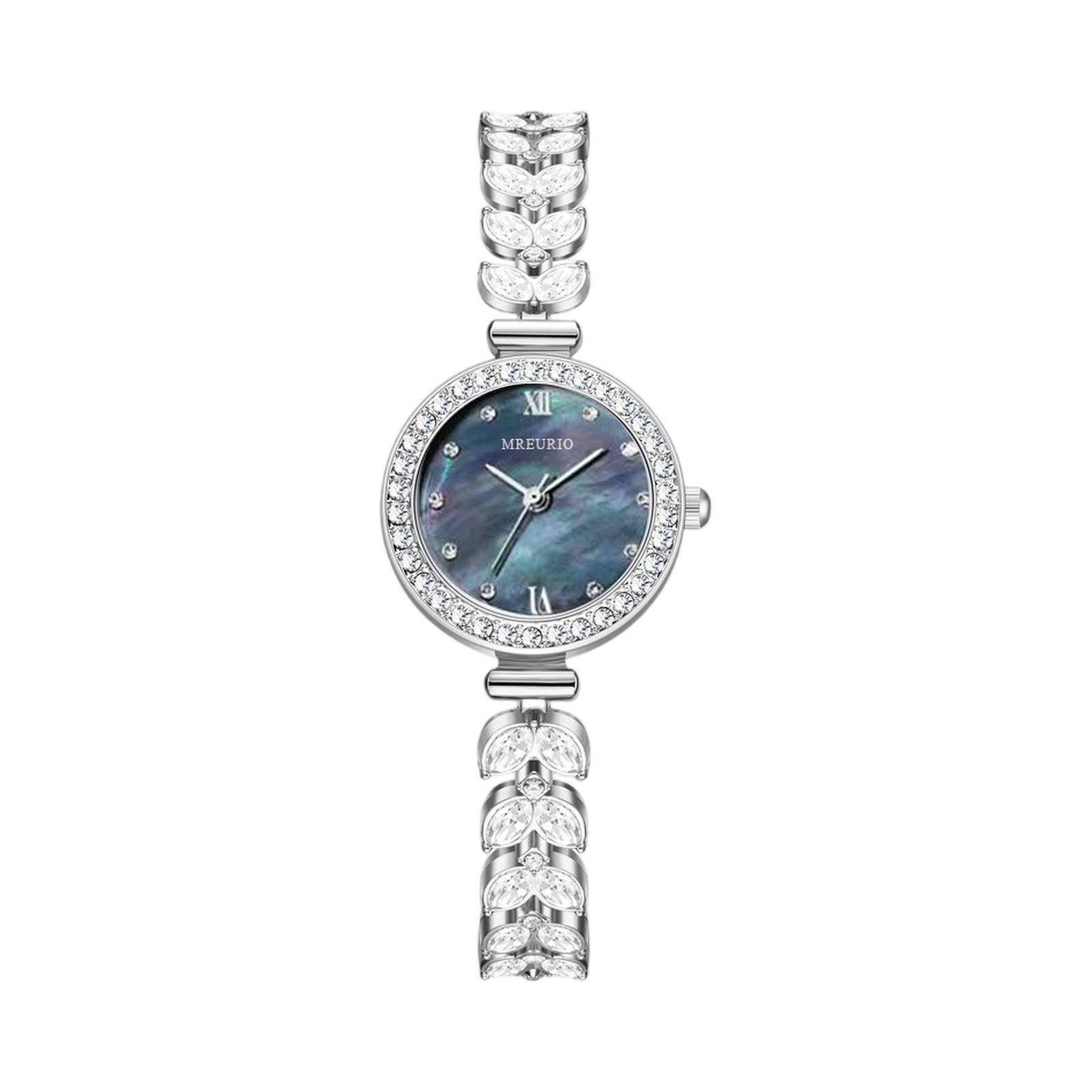 レディースヴィンテージラインストーンウォッチエレガントクリス - Vintage Jewelry Watches Women のレビューと価格