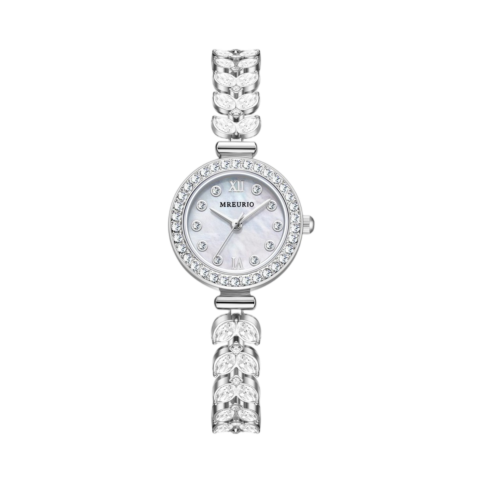 レディースヴィンテージラインストーンウォッチエレガントクリス - Vintage Jewelry Watches Women のレビューと価格