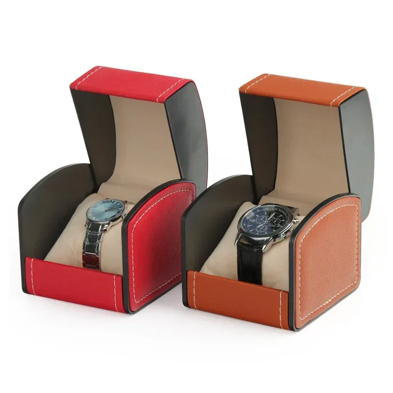 ポータブル時計ボックス PU レザー時計ケースオーガナイザー - Vintage Jewelry Watches Women のレビューと価格