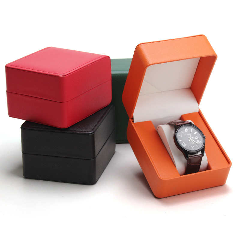 時計収納ボックス PU シングル時計ディスプレイケース腕時計 - Jewelry Type Watches のレビューと価格