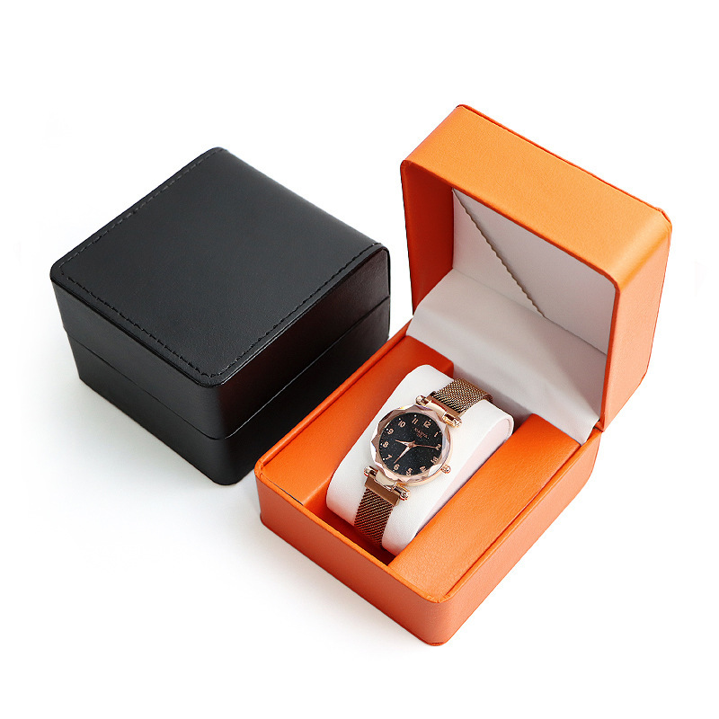 時計収納ボックス PU シングル時計ディスプレイケース腕時計 - Jewelry Type Watches のレビューと価格