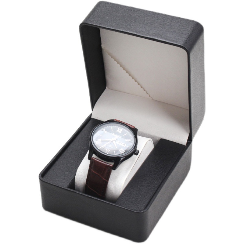 時計収納ボックス PU シングル時計ディスプレイケース腕時計 - Jewelry Type Watches のレビューと価格