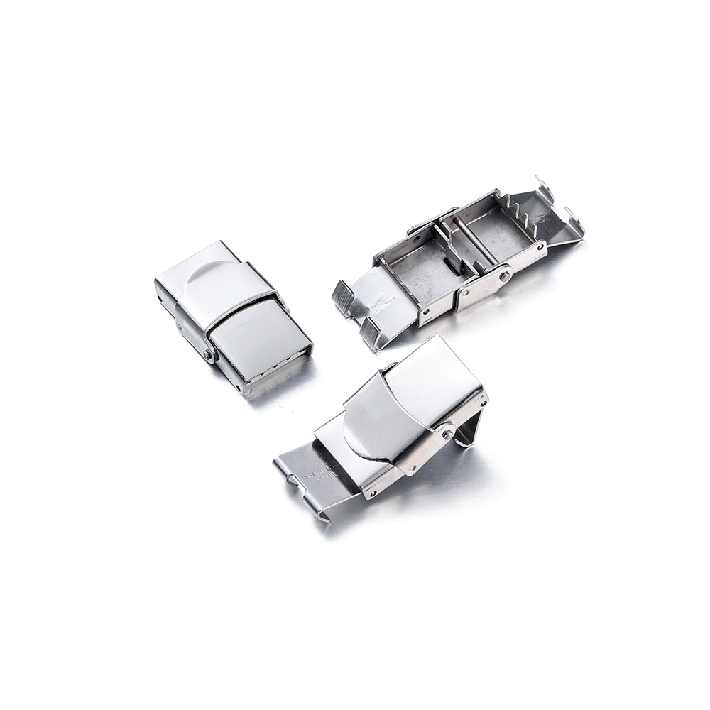 5 個のステンレス鋼クラスプ革シリコンブレスレット圧着顎フッ - Jewelry Making Watches のレビューと価格