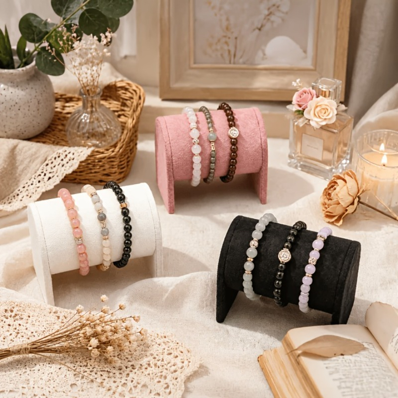時計ブレスレットディスプレイスタンド、単層ジュエリーオーガナ - Jewelry Making Watches のレビューと価格