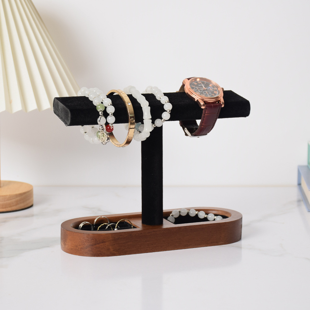 ジュエリーラック 無垢材ジュエリースタンド - デスクトップ - Jewelry Store For Watches のレビューと価格