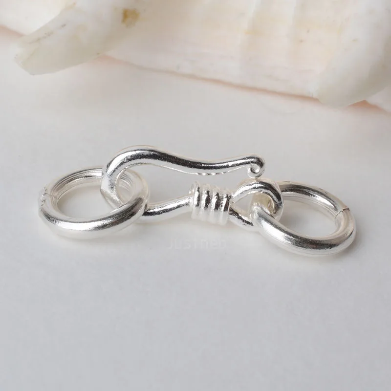 スターリングシルバー S フック & アイ フィッシュ クラ - Sterling Silver Ring のレビューと価格