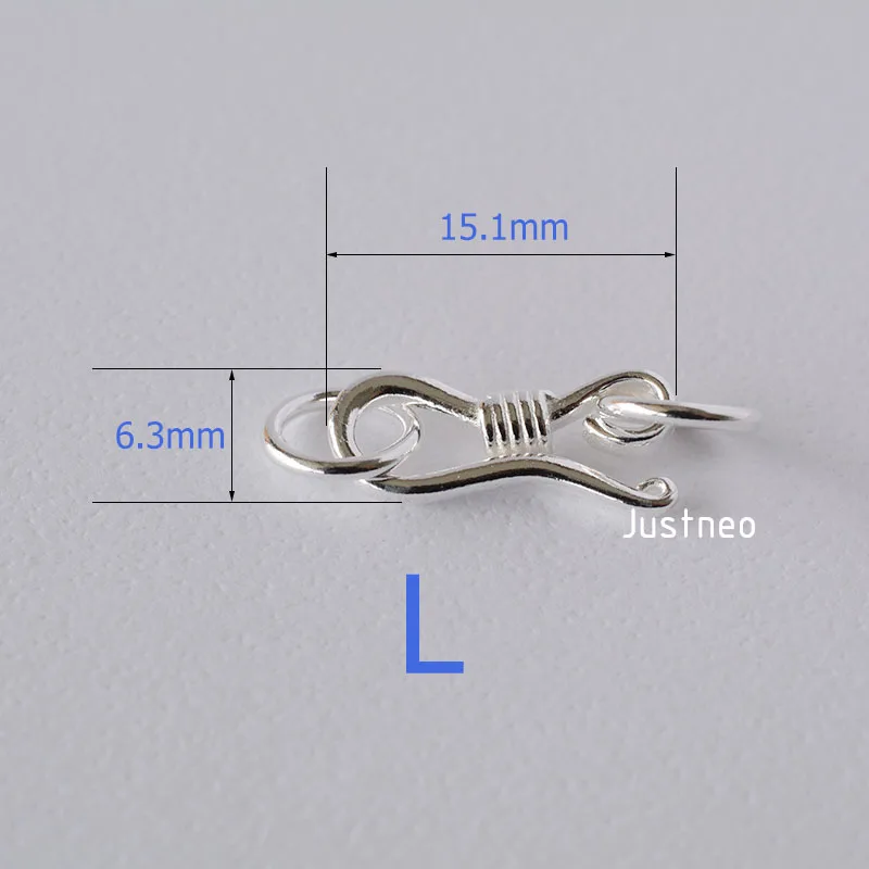 スターリングシルバー S フック & アイ フィッシュ クラ - Sterling Silver Ring のレビューと価格