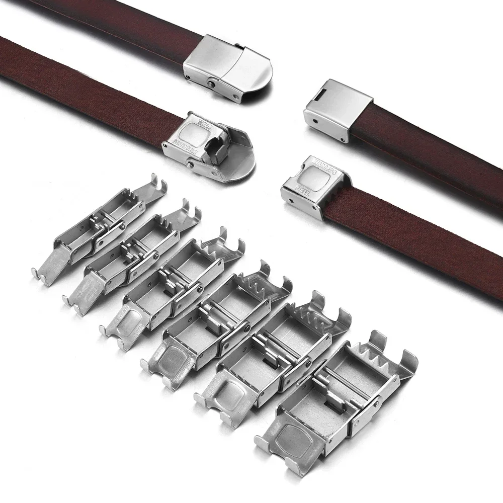 10 個ステンレス鋼クラスプ圧着ジョーフック時計バンドクラス - Jewelry Making Watches のレビューと価格