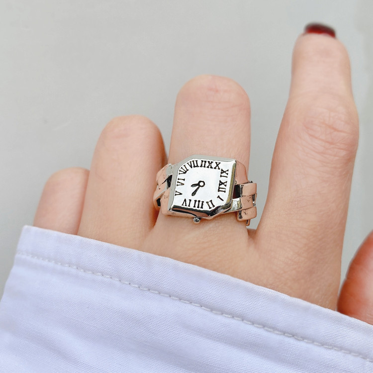 新しい 925 スターリングシルバーキューバチェーン時計女性 - Vintage Jewelry Watches Women のレビューと価格